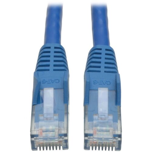 10-ft. Cat6 Blue Gigabit Patch Cord Snagless Molded Tripp Lite