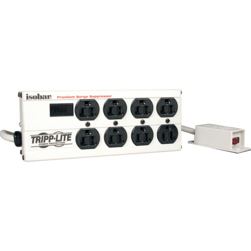 Tripp Lite ISOBAR 8 REMOTE 8OUTLET 12FT- CORD 2350J METAL REMOTE K INS