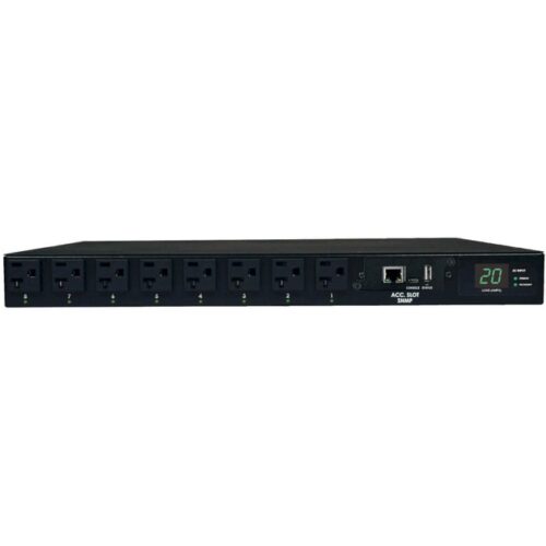Tripp Lite DIGITAL POWER DISTRIBUTION UNIT PDU 16 NEMA 5-15/20R 20A & WEB CARD