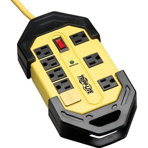 Tripp Lite PROTECT IT SAFETY SURGE 8OUT OSHA YELLOW 12FT CORD 1200J