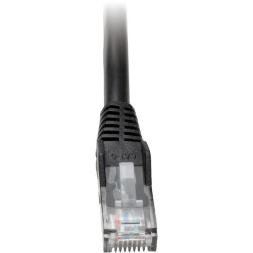 2FT Cat6 BLACK GIGABIT SNAGLESS RJ45 Patch Cable M