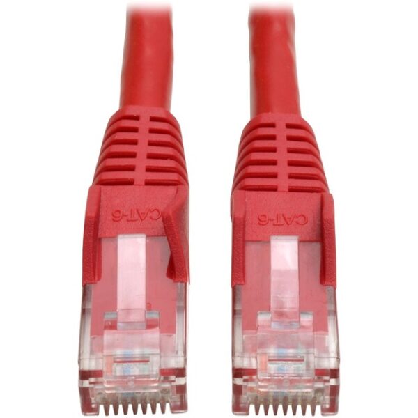 14FT Cat6 GIGABIT RED SNAGLESS Patch Cable RJ45M