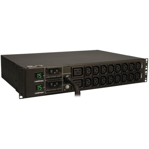 Tripp Lite Digital Power Distribution Unit 230V Switched RM w/ Plug Retention 30A