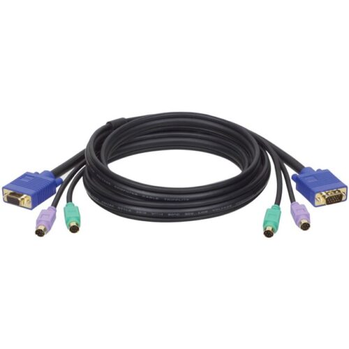 6-ft. PS2 Super-Flex 3-IN-1 Cable Kit for KVM Switches