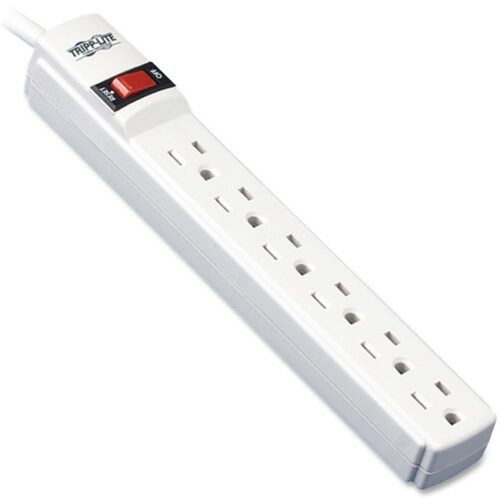 Economy Surge Protector, 6 Outlet, 790 Joules, 6 Cord, WE