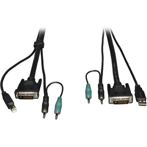 15-ft Cable Kit for B002-DUA2 / B002-DUA4 Secure KVM Switches