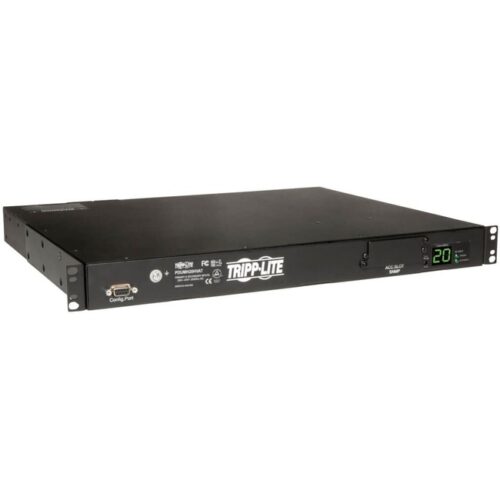 Tripp Lite Single-Phase Auto Transfer Switch / Metered PDU, 16/20A 200-240V