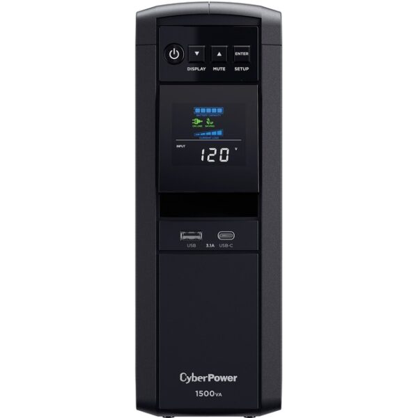 TAA Compliant CP1500PFCLCDTAA UPS 1500VA 900W PFC Compatible Pure Sine Wave