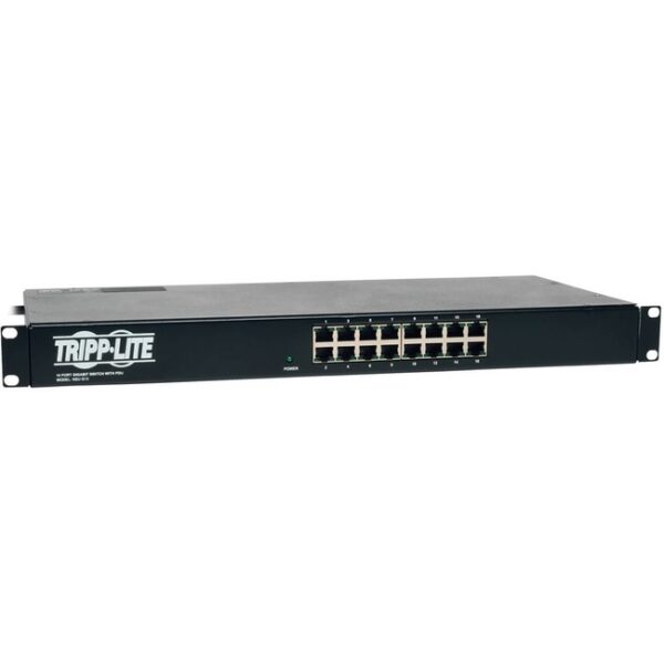 1029288524-1.jpg Tripp Lite PDU Gigabit Ethernet Switch 1U Combo 16-Port Unmanaged