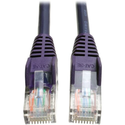 1029840870-1.jpg Cat5E SNAGLESS MODE Patch PURPLE 10-FT. Tripp Lite 10ft