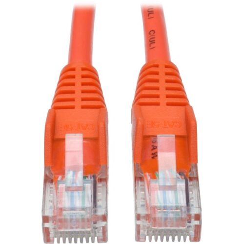 1038339199-1.jpg Cat5E 350 MHZ SNAGLESS UTP ORANGE, 5 FT.