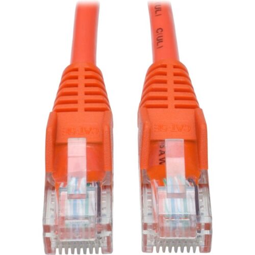 1038339231-1.jpg Cat5E 350 MHZ SNAGLESS UTP ORANGE 25 FT.