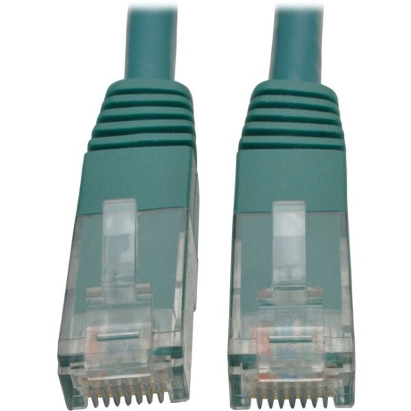 1040603833-1.jpg Cable Cat6 GIGABIT Molded Patch GREEN 1