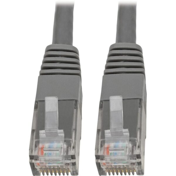 Cable Cat6 GIGABIT Molded Patch GRY 15FT