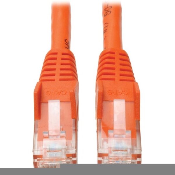 Cable Cat6 GIGABIT SNAGLESS ORANGE 35FT
