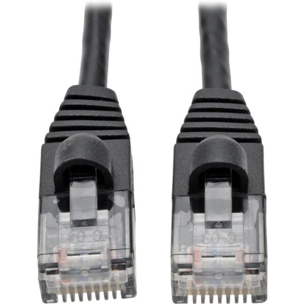 Cable Cat6A SLIM UTP NTWK Patch BLK 4 FT