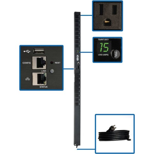 Tripp Lite PDU 1.4KW SINGLE-Phase SWITCHED