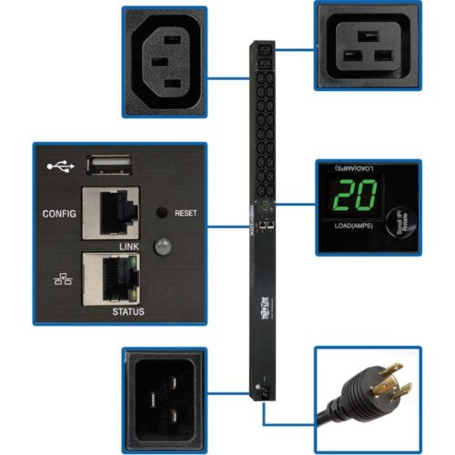 Tripp Lite PDU 3.3/3.7KW SINGLE-Phase MONITORED