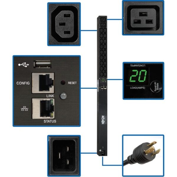 Tripp Lite PDU 3.3/3.7KW SINGLE-Phase MONITORED