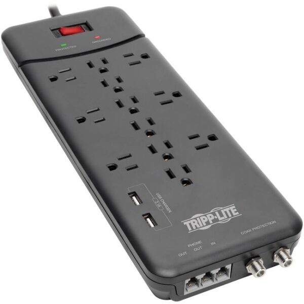 Tripp Lite (TLP128TTUSBB) Surge Suppressor