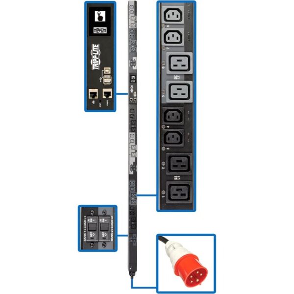 Tripp Lite SWITCHED PDU 27.7KW 3-Phase
