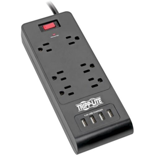 Protect It! TLP664USBB 6-Outlet Surge Suppressor/Protector