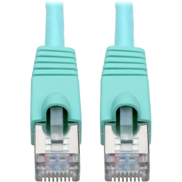1059022565-1.jpg Cable Cat6A STP NETWORK Patch AQUA 10FT