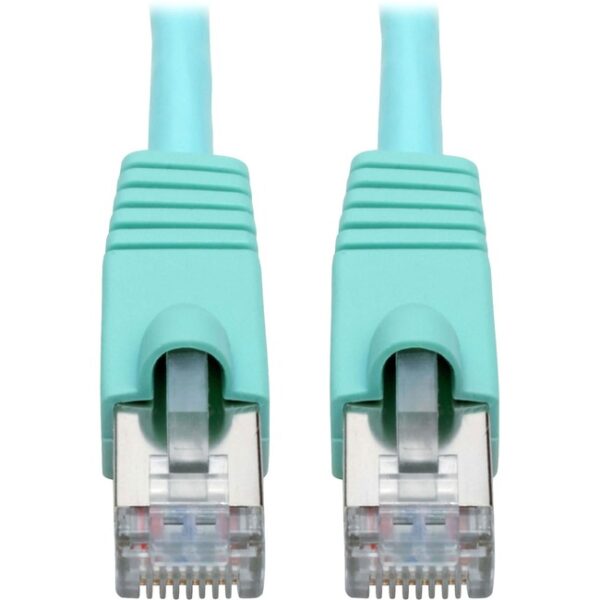 1059022572-1.jpg Cable Cat6A STP NETWORK Patch AQUA 35FT