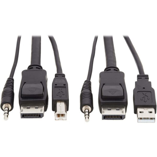 Tripp Lite DISPLAYPORT KVM CABLE KI-KIT 4K USB 6FT