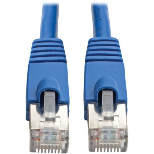 Cat6A 10G-Certified STP Cable BLUE 8FT