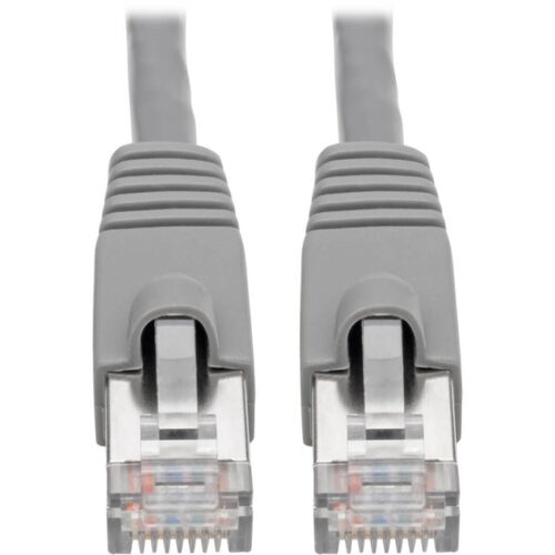 Cat6A 10G-Certified STP Cable GRAY 12FT