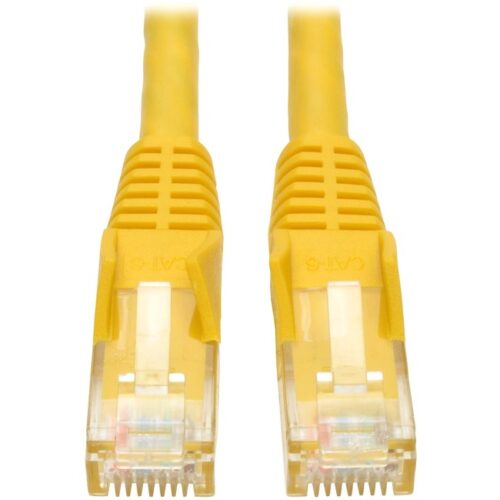 14FT Cat6 YELLOW GIGABIT Patch Cable SNAGLESS Molded Tripp Lite
