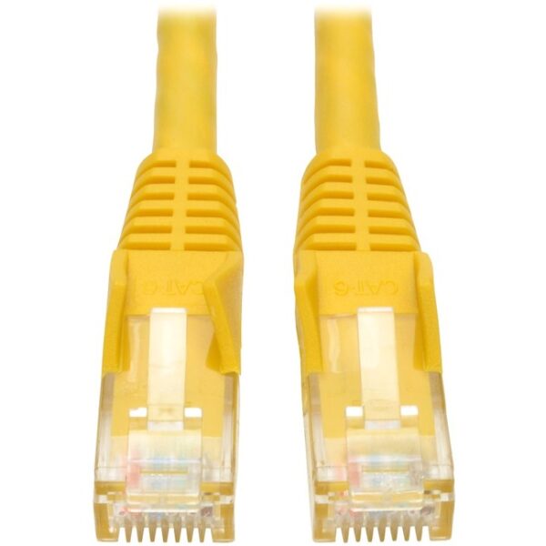 14FT Cat6 YELLOW GIGABIT Patch Cable SNAGLESS Molded Tripp Lite