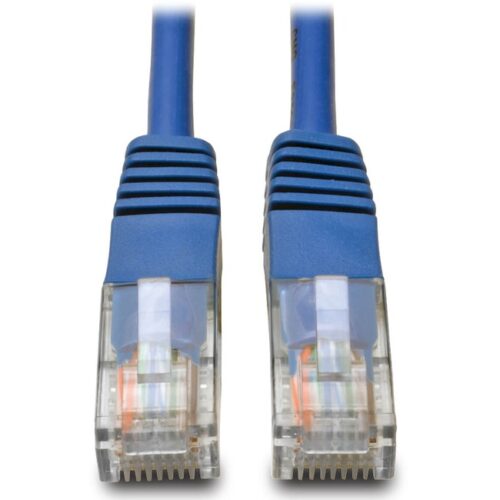 1 FT Cat5E BLUE PATCH Cable Molded 350MHZ Tripp Lite 1ft Cat5e