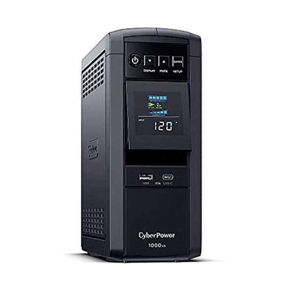 649532606207-1-1.jpg CyberPower CP1000PFCLCDTAA PFC Sinewave UPS System, 1000VA/600W