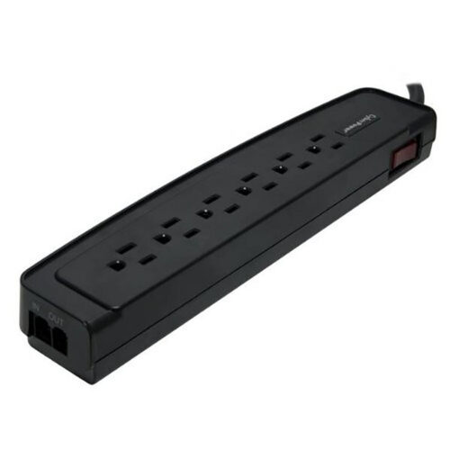 CyberPower 6050S Home Office Surge Protector, 1500J/120V, 6 Outlets, 4ft Power Cord