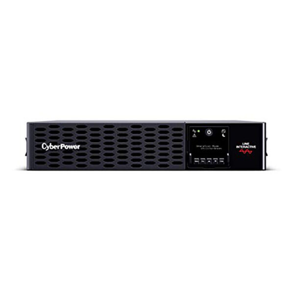 CyberPower Smart Sinewave UPS, 2200VA/2200W, 6 Outlets, 2U Rack/Tower