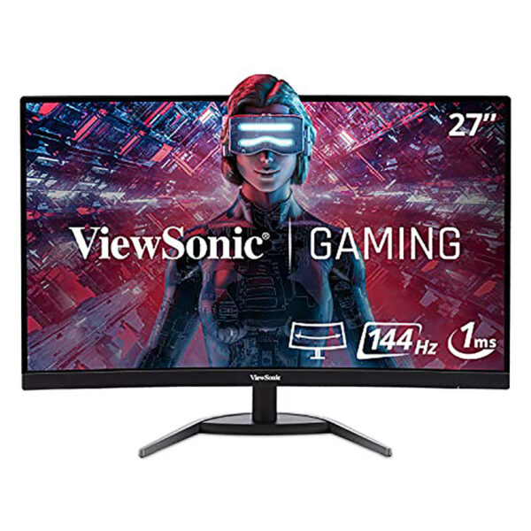 ViewSonic 27' 1440p Curved 144Hz 1ms Gaming Monitor