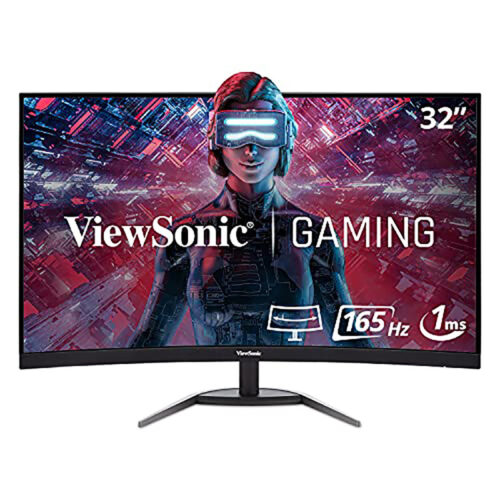 ViewSonic 32' 1080p Curved 165Hz 1ms Gaming Monitor